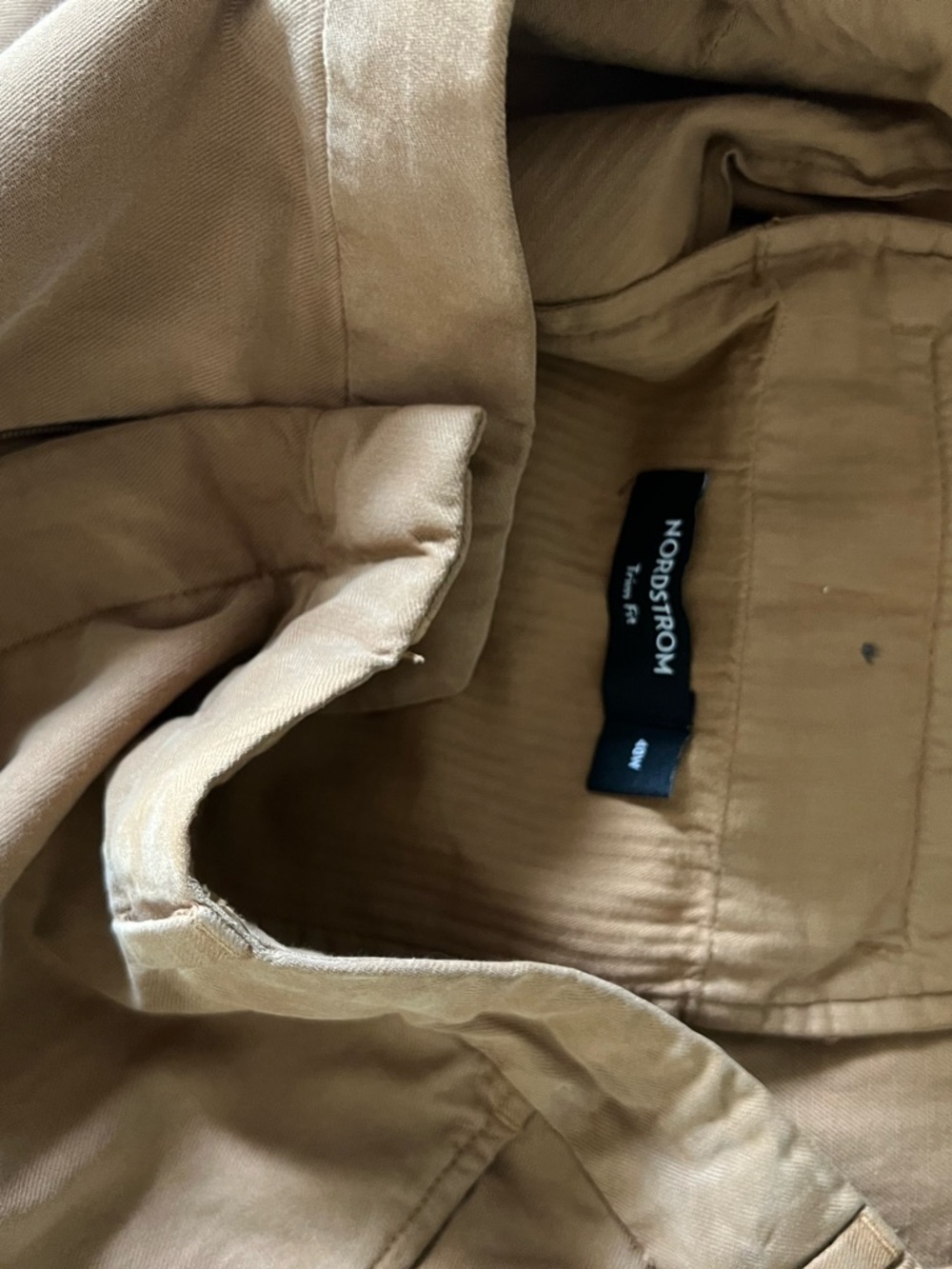 Nordstrom Camel/Tan Button-Front Jacket